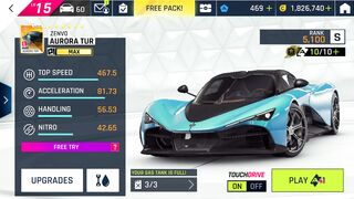 Zenvo Aurora Tur. Special event. Cairo. Asphalt 9 Legends