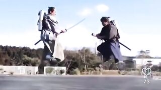 Oh c'mon we've been doing flying Asian fight movies since anime was invented.