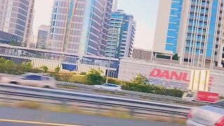 Dubai view after rain