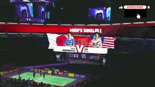 LEE Zii Jia (MAS) vs Kenta NISHIMOTO (JPN) BWF Thomas & Uber Cup Finals 2024