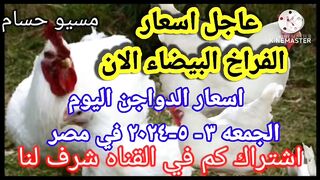 اسعار الفراخ بيضاء اليوم الجمعة