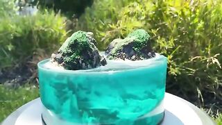 ISLAND CAKE TUTORIAL| OCEAN JELLY | JELLO CAKE| CAKE TRENDS 2020