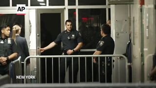 Trump says he's 'not allowed to testify' because of gag order in hush money trial.