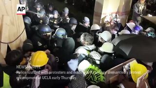 At least 200 arrested at UCLA _ AP Top Stories.