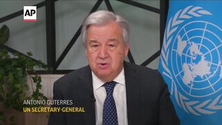 UN chief calls for press freedom safeguards.