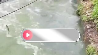 Fishing by farmer