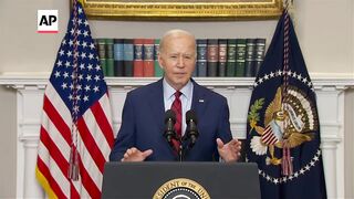 Biden speaks on campus protests_ 'Violent protest is not protected'.