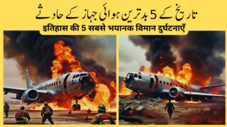 Top 5 Worst Airplane Crashes in History | Hindi/Urdu | History of World |KG INFO