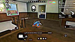 New tricks in training ground #tipsandtricks #gaming#freefire #shorts #newtrick #csranktricks #funny