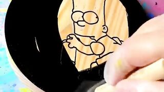 Bart Simpson wood art  Taken from YouTube channel FoxhouseWoodworkLLC