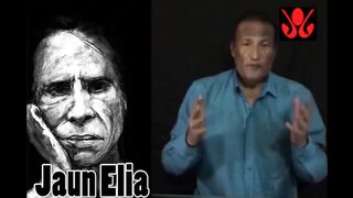 Jaun Elia - salha sal aur ek lamha inme koi na bal aaya - #urdupoetry #readyconz