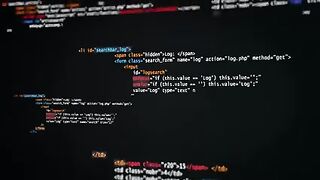 HTML programing code animation