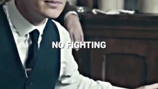 No fighting