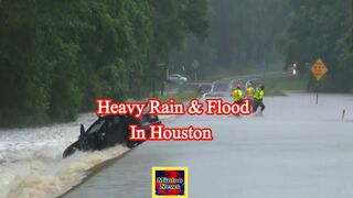 Houston hit by heavy rains, flooding