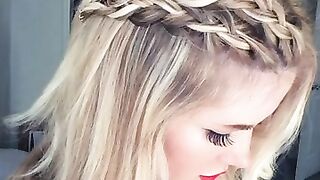 Simple hairstyle every day