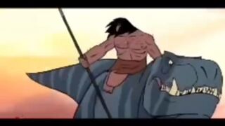 Dino & human part 13