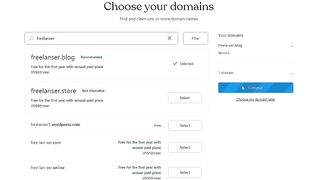 werdpress website create
