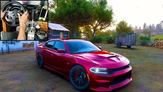 Dodge Charger SRT Hellcat - Forza Horizon 5 | Thrustmaster T300RS gameplay