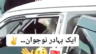 Salute to the courage of this brave young man