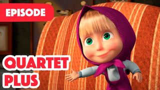 Masha and the Bear - NEW EPISODE Quartet Plus (Episode 68)