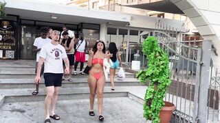 Bushman Pranks Pretty  cant resist crazy moment.