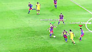 Messi and Iniesta ????????