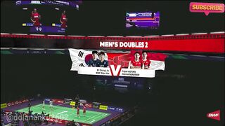 Fajar ALFIAN (INA) Daniel MARTHIN vs KI Dong Ju (KOR) KIM Won Ho BWF Thomas & Uber Cup Finals 2024