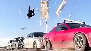 Car stunts video
