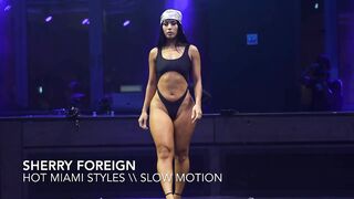 Sherry Foreign in Slow Motion 4k ｜  Miami Styles 2024