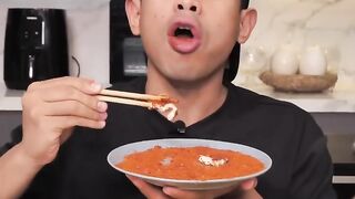 Spicy Chinese fried tofu