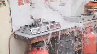 Heavy rain in Dubai