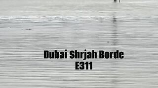 After rain in Dubai
