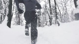 Dans la neige