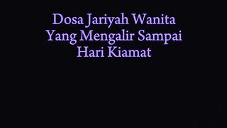 Dosa jariyah wanita