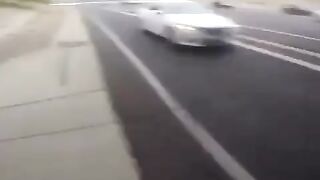 Road debris in the middle