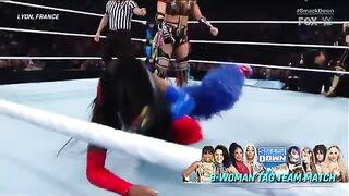 Damage CTRL & Tiffany Stratton vs. Naomi, Bianca Belair & Jade Cargill - WWE SmackDown