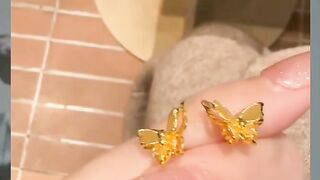 elegant gold????#trending #beautiful.