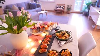 Impress your guests with these arrangements  2 minute snack options + Ideas to arrange the table