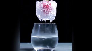 Be careful! It's just a frozen apple