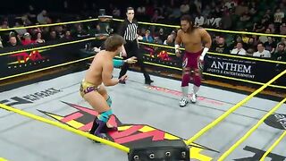Ace Austin vs Mustafa Ali TITLE MATCH TNA Under Siege 2024 Highlights.