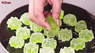LEMON GUMMY CANDY  LEMON JELLY CANDY  LEMON CANDY RECIPE  N'Oven