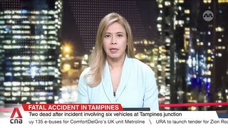 Two dead, including 17-year-old Temasek JC student, after multi-vehicle accident in Tampines