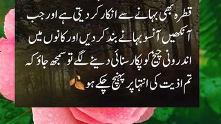 کبھی کبھی تکلیف اتنی زیادہ ہوتی ہے #urdu#urdushairy