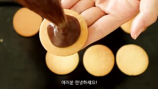 Sand Cockies NEW 최애쿠키 등극.. 먹어본 사람들 다 감동한 헤이즐넛가나슈샌드쿠키 with 위즈웰
