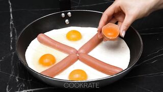 Я только что нашел идеальный способ приготовить яйца на завтрак! Супер вкусно