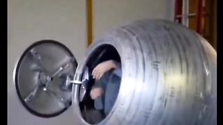 A tsunami escape pod