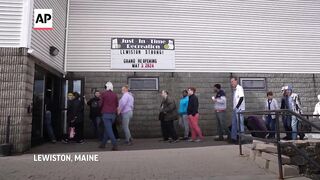 Maine bowling alley reopens 6 months after state's deadliest mass shooting.