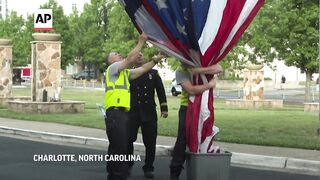 Fallen Charlotte officer remembered during memorial service.