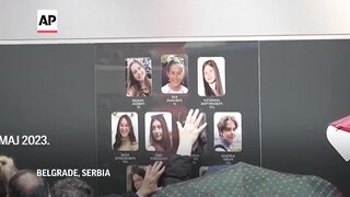 Serbia marks the 1st anniversary of school shooting.