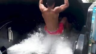 The Craziest Lifeguard!